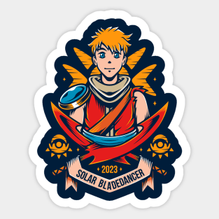 Solar Bladedancer Sticker